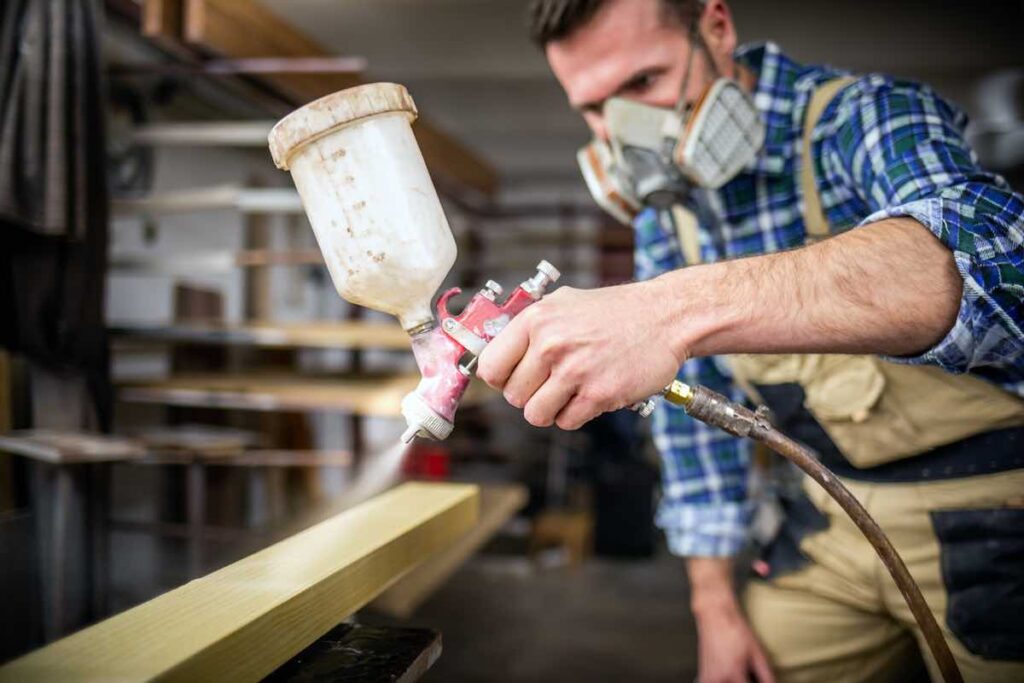 Paint-spraying