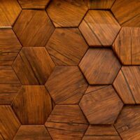 Wooden decorations