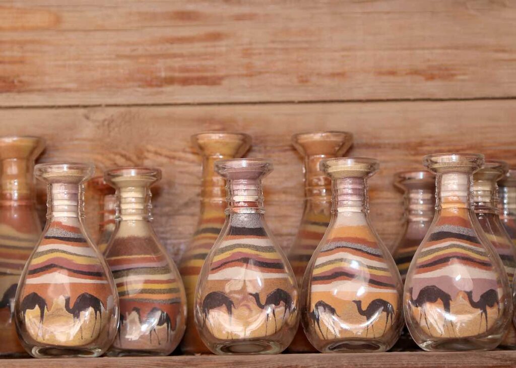 Camel-colored sand desert decor