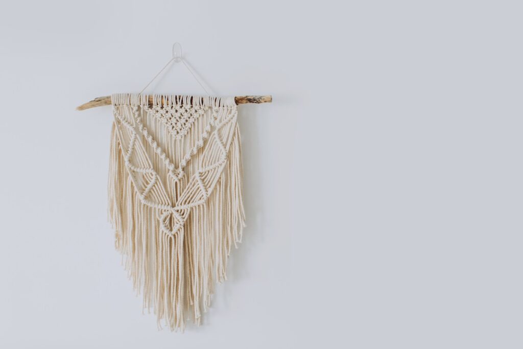 Macrame wall art