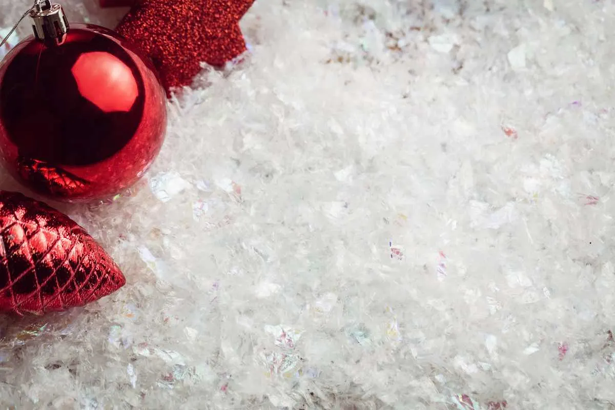 How to make fake snow