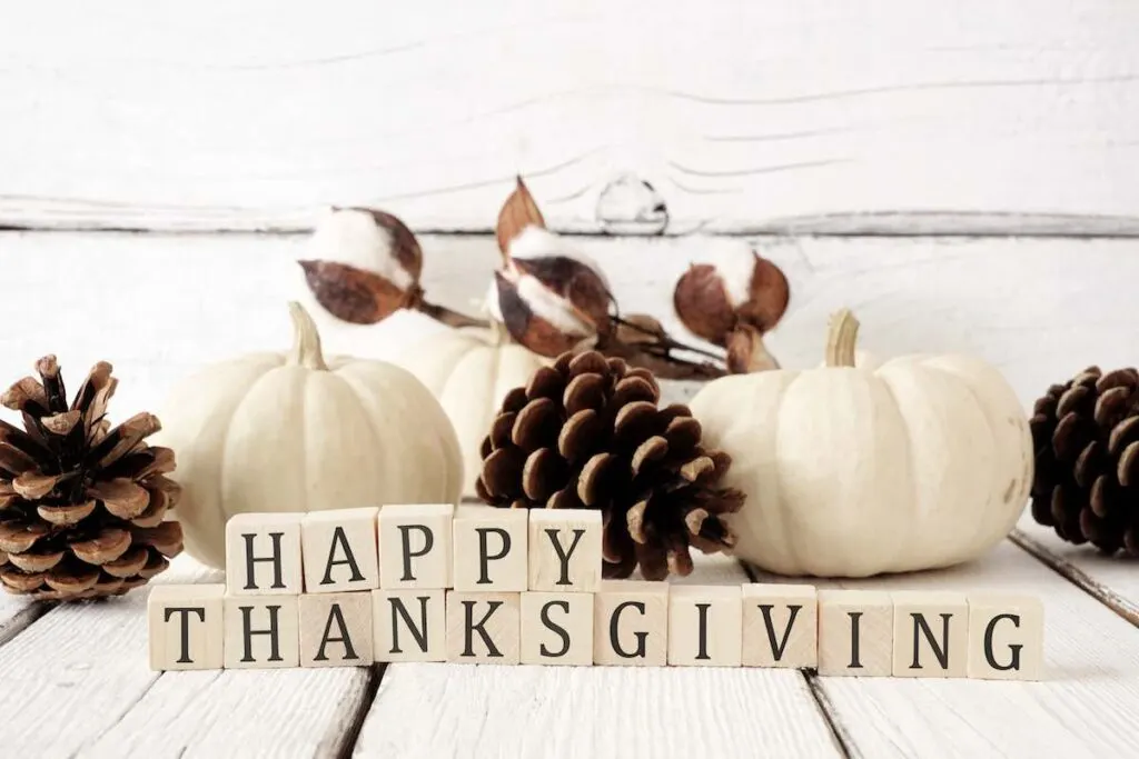 Holiday fall decor