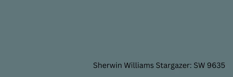 Sherwin Williams Stargazer: SW 9635