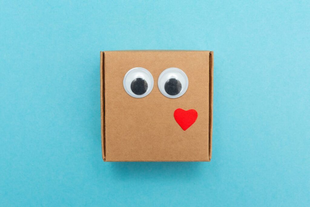 Valentine's shoebox