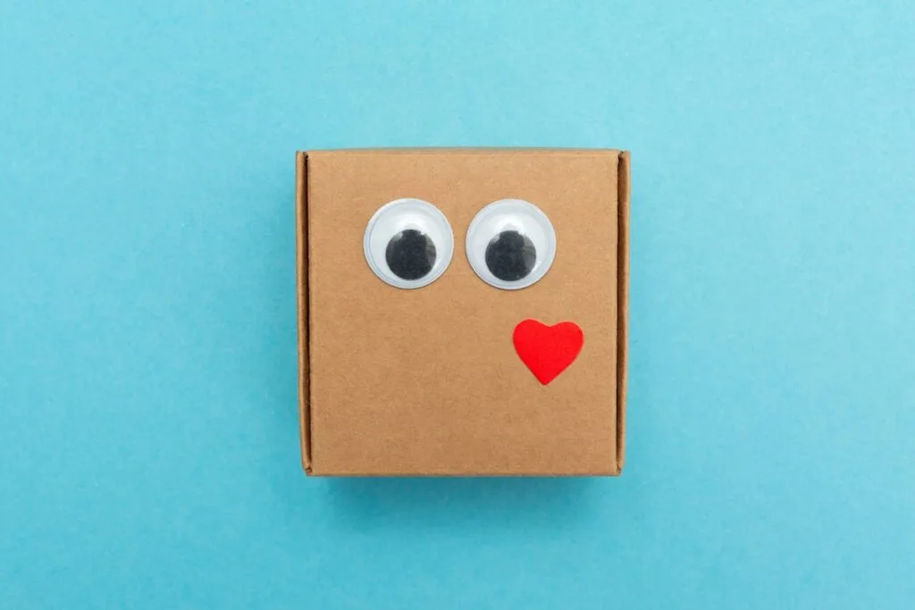 Valentine's shoebox