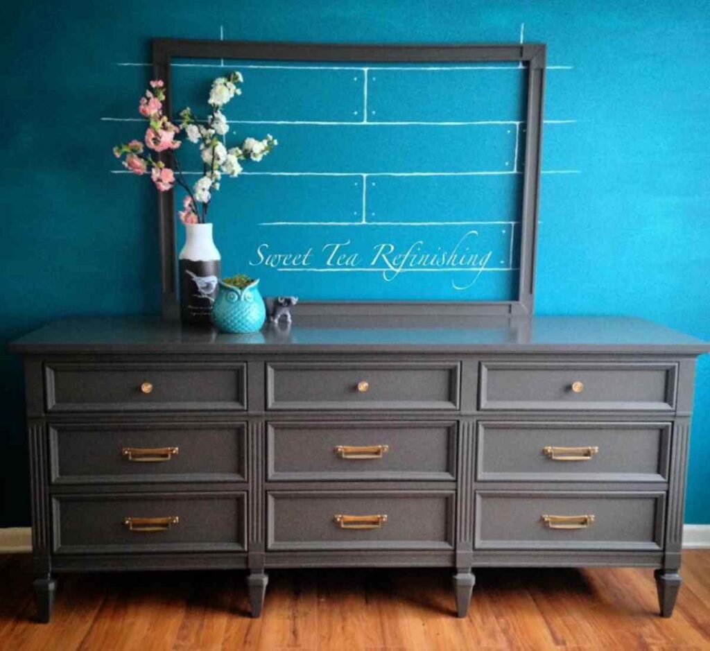 Faux Shiplap Wall