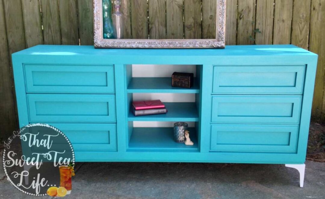 How to Turn a Dresser Into a TV Stand in 10 Easy Steps • That Sweet Tea