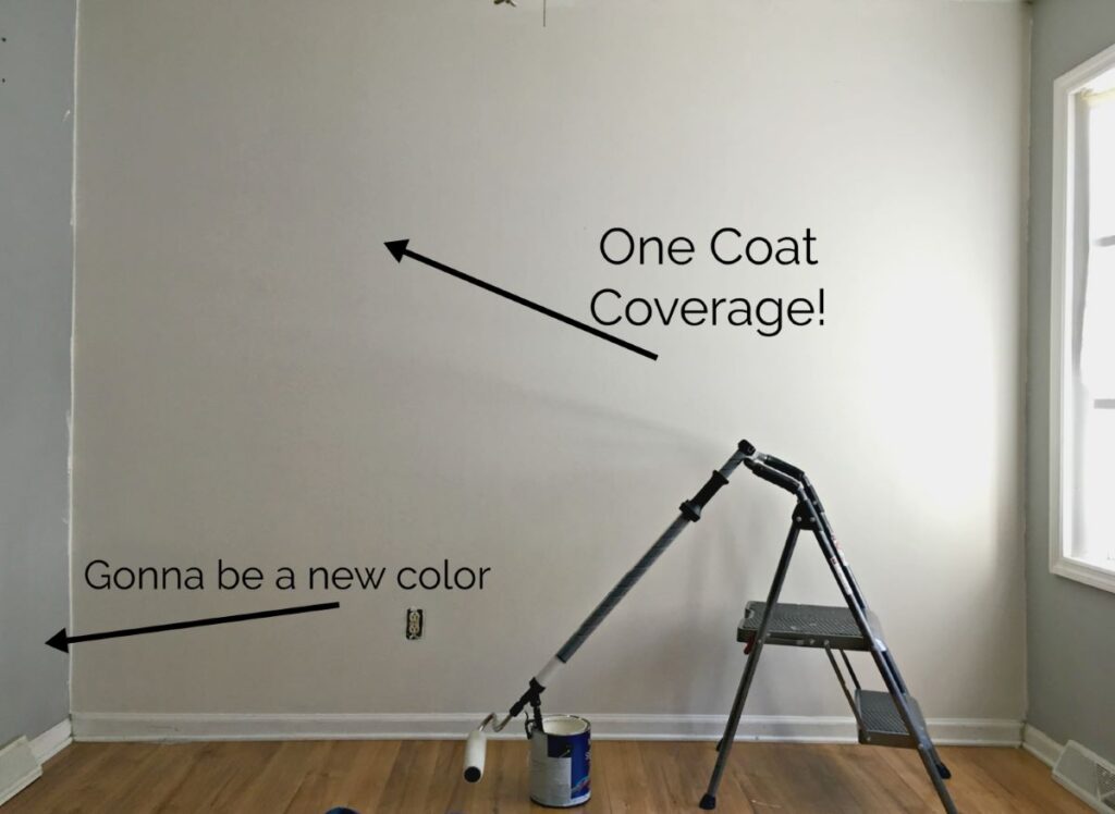 Prepping the Wall for Faux Shiplap