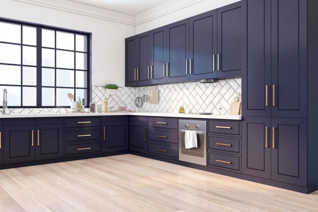 Hale Navy Cabinets