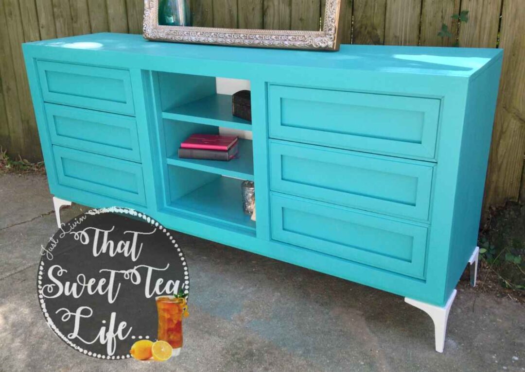 How to Turn a Dresser Into a TV Stand in 10 Easy Steps • That Sweet Tea