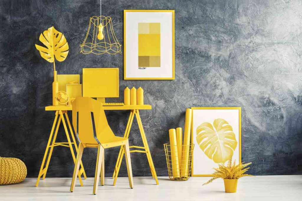 Yellow Desk