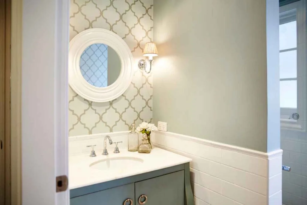 Decorating a Bathroom with Wallpaper