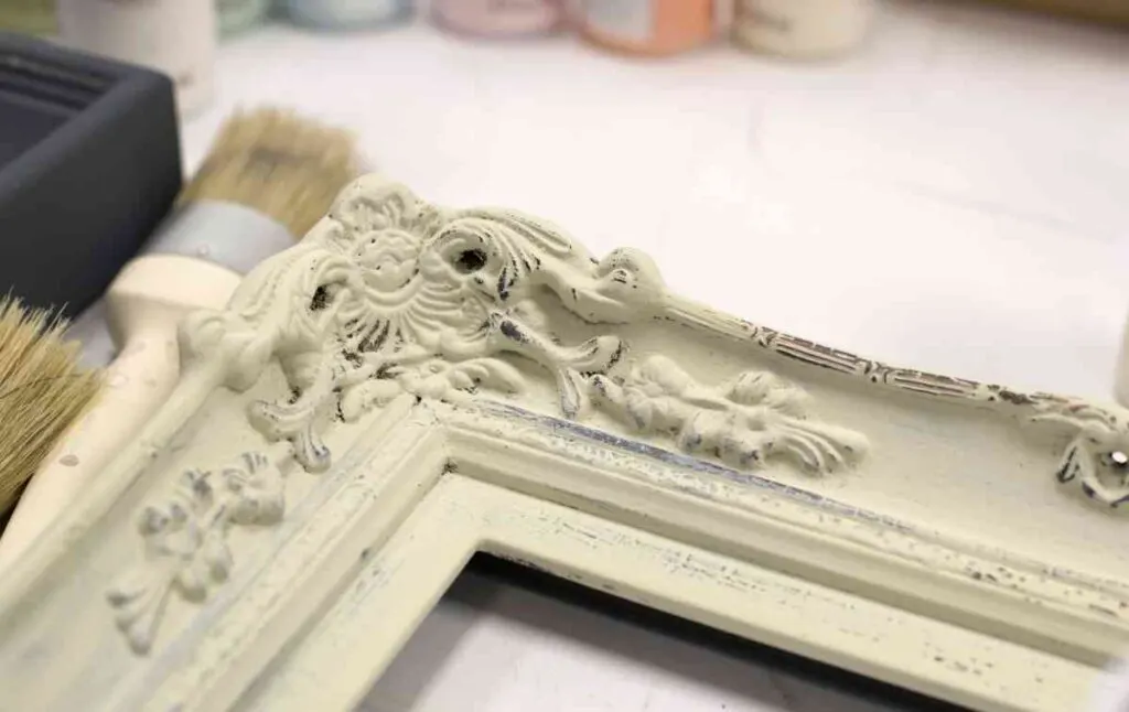 chalk paint frame