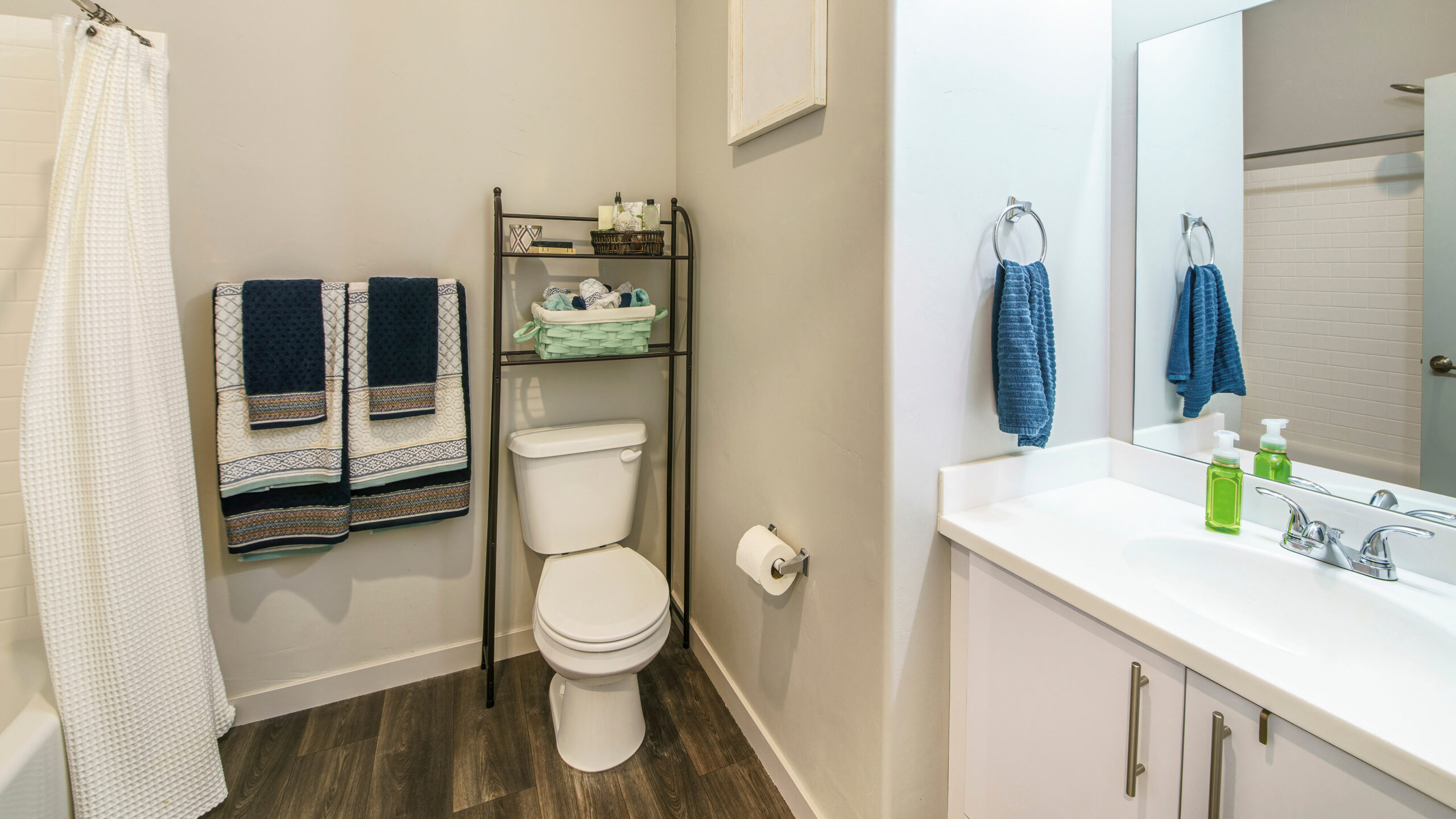 Over the Toilet Decorating Ideas Shelf