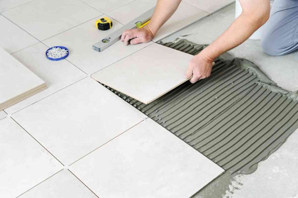 Installing Ceramic Floor tile