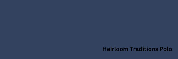 Paint Chip of Heirloom Traditions Polo