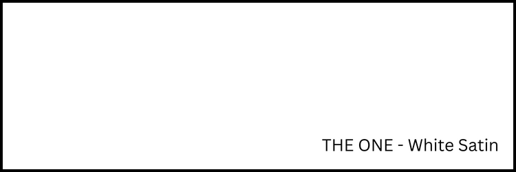 Paint Swatch of THE ONE - White Satin