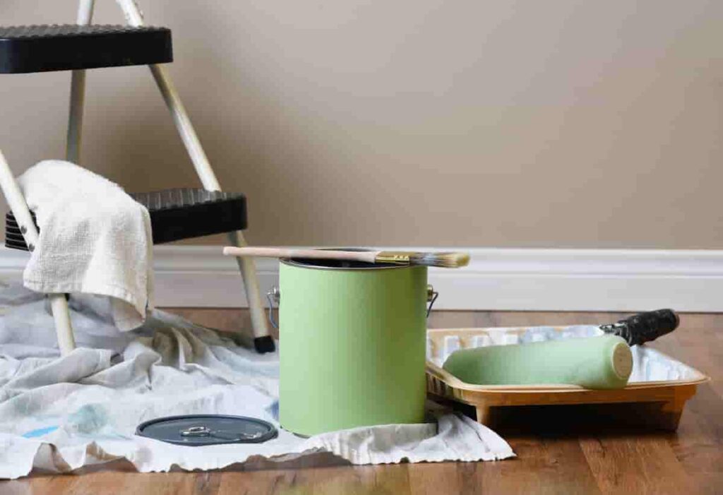 how to paint stencils on wall