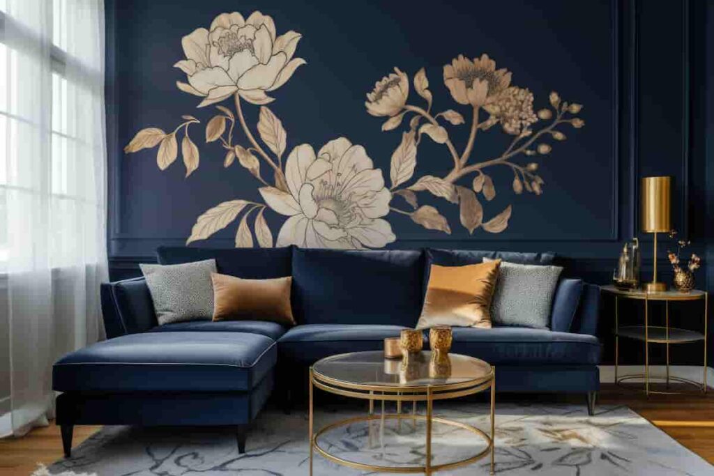 how to paint stencils on wall