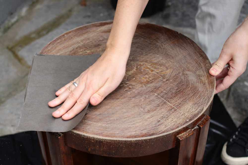 Sanding Furniture