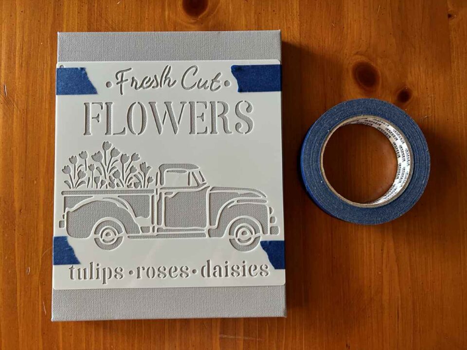 Creating Art A Guide to Stenciling on Canvas • That Sweet Tea Life