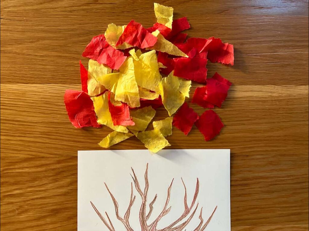 fall tree craft