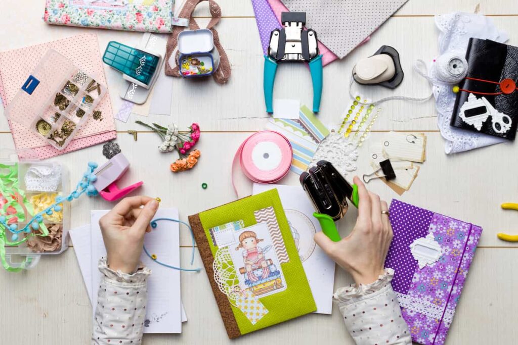 scrapbooking storage