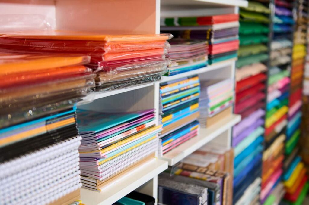 scrapbooking storage