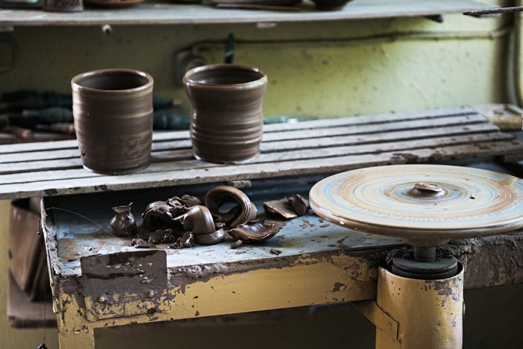 pottery kick wheels