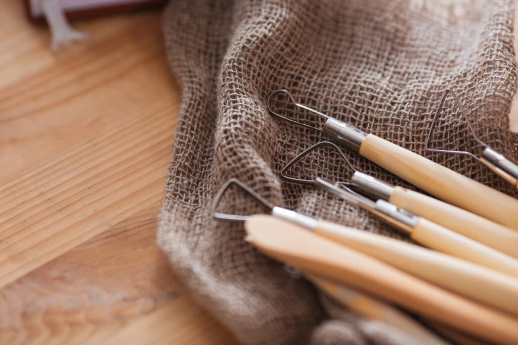 pottery trimming tools